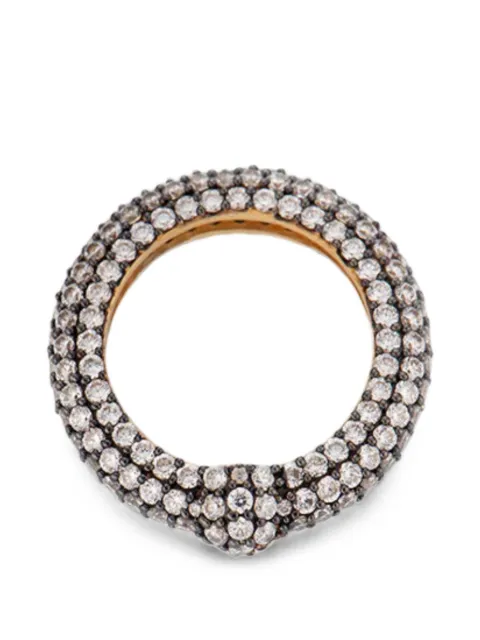 Poche Paris flow crystal ring