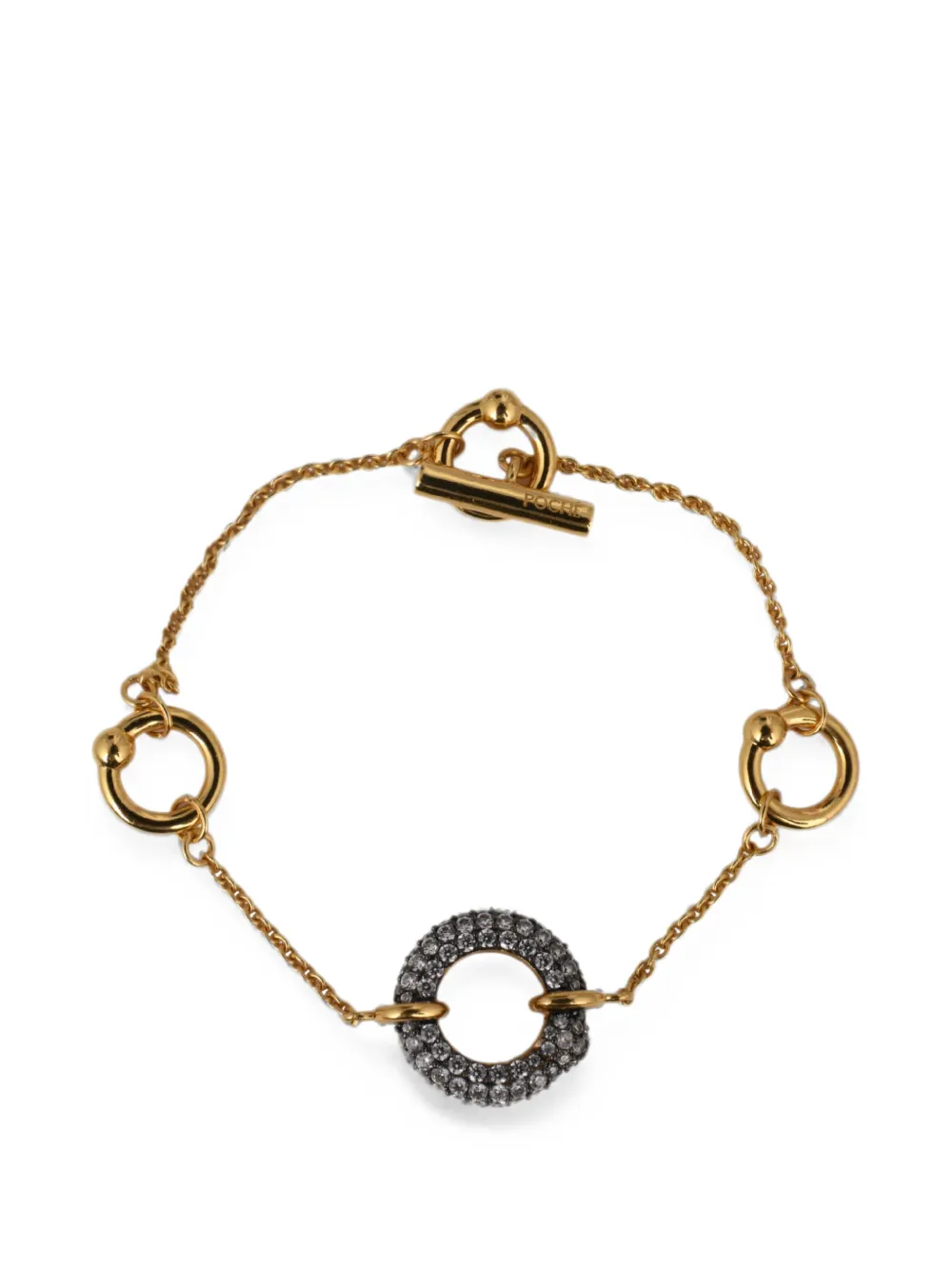 Poche Paris Harmony crystal bracelet - Gold