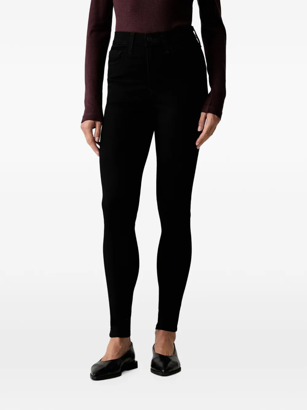 Levi's 720 high-waisted skinny jeans - Schwarz