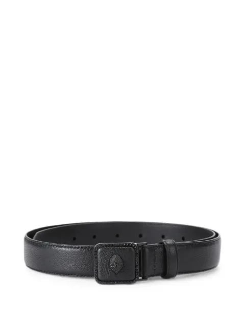 Kurt Geiger London crystal-embellished Eagle Head belt