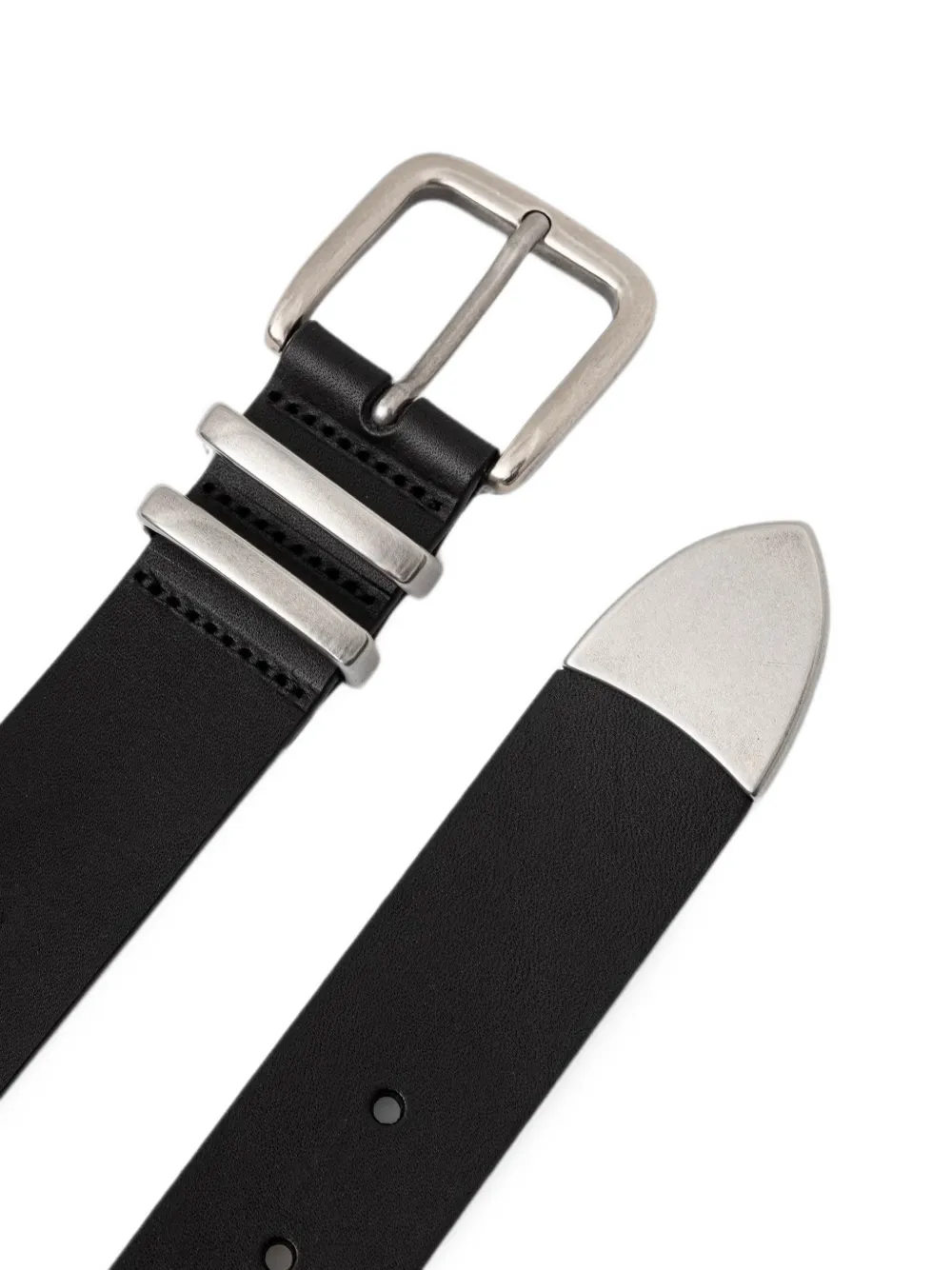 Levi's Freya metal-tip buckle belt Zwart