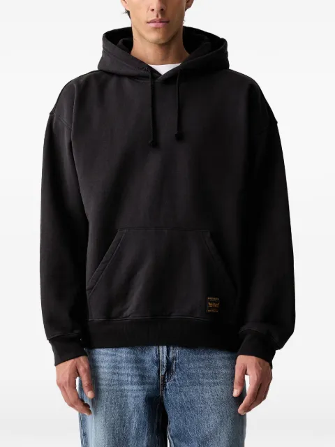 Levi's Workwear logo-patch drawstring hoodie