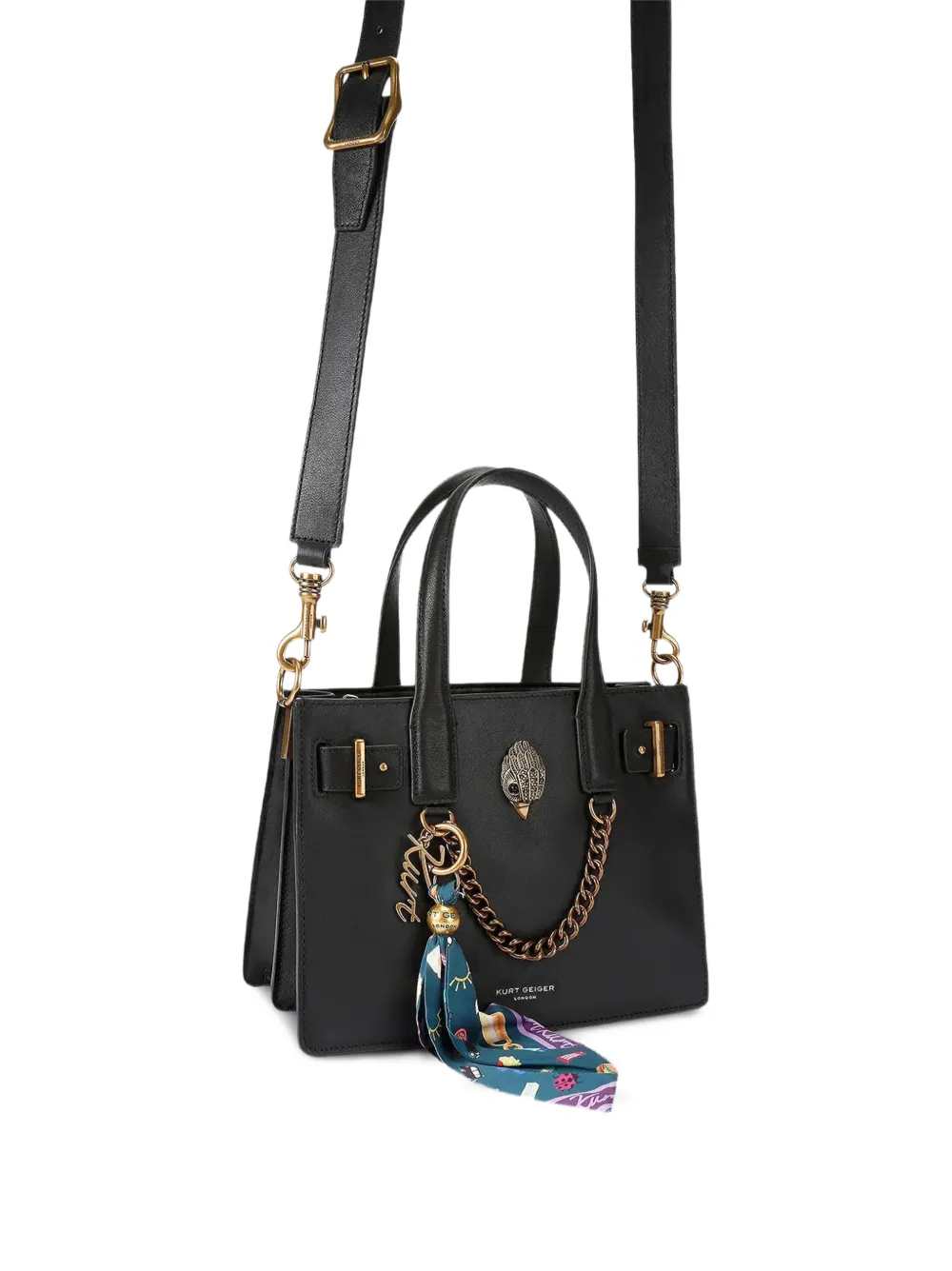 Kurt Geiger London Kleine London shopper Zwart