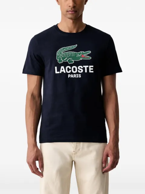 Lacoste logo-print short-sleeve cotton T-shirt