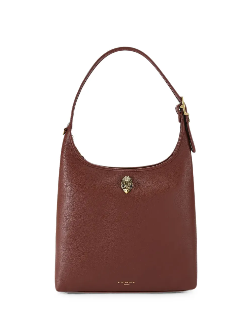 Kurt Geiger London leather shoulder bag - Marrone