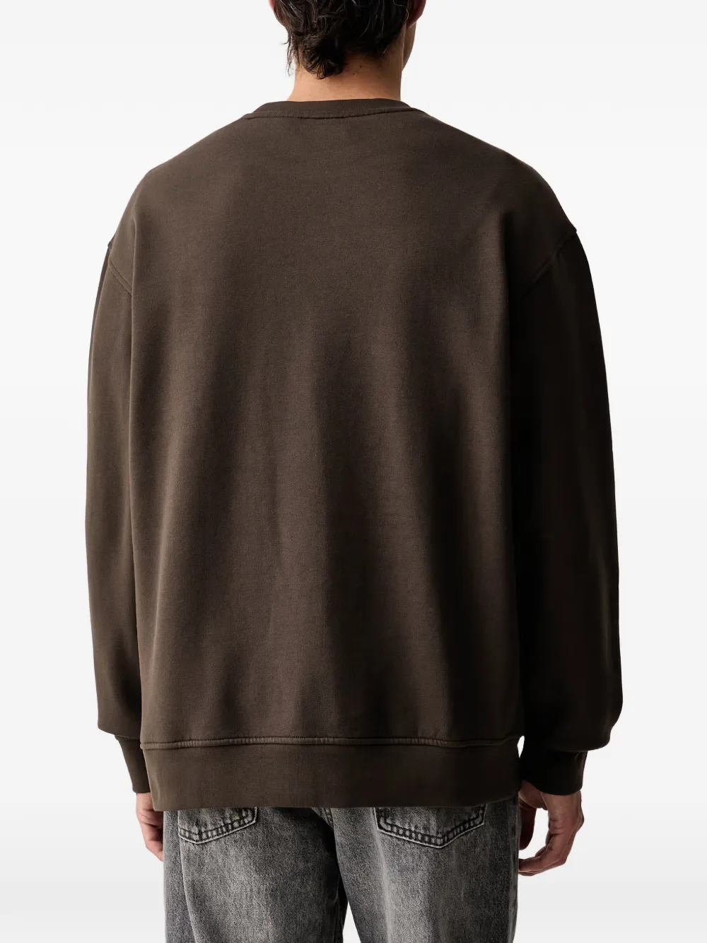 Levi's logo-embroidered crew-neck sweater Bruin