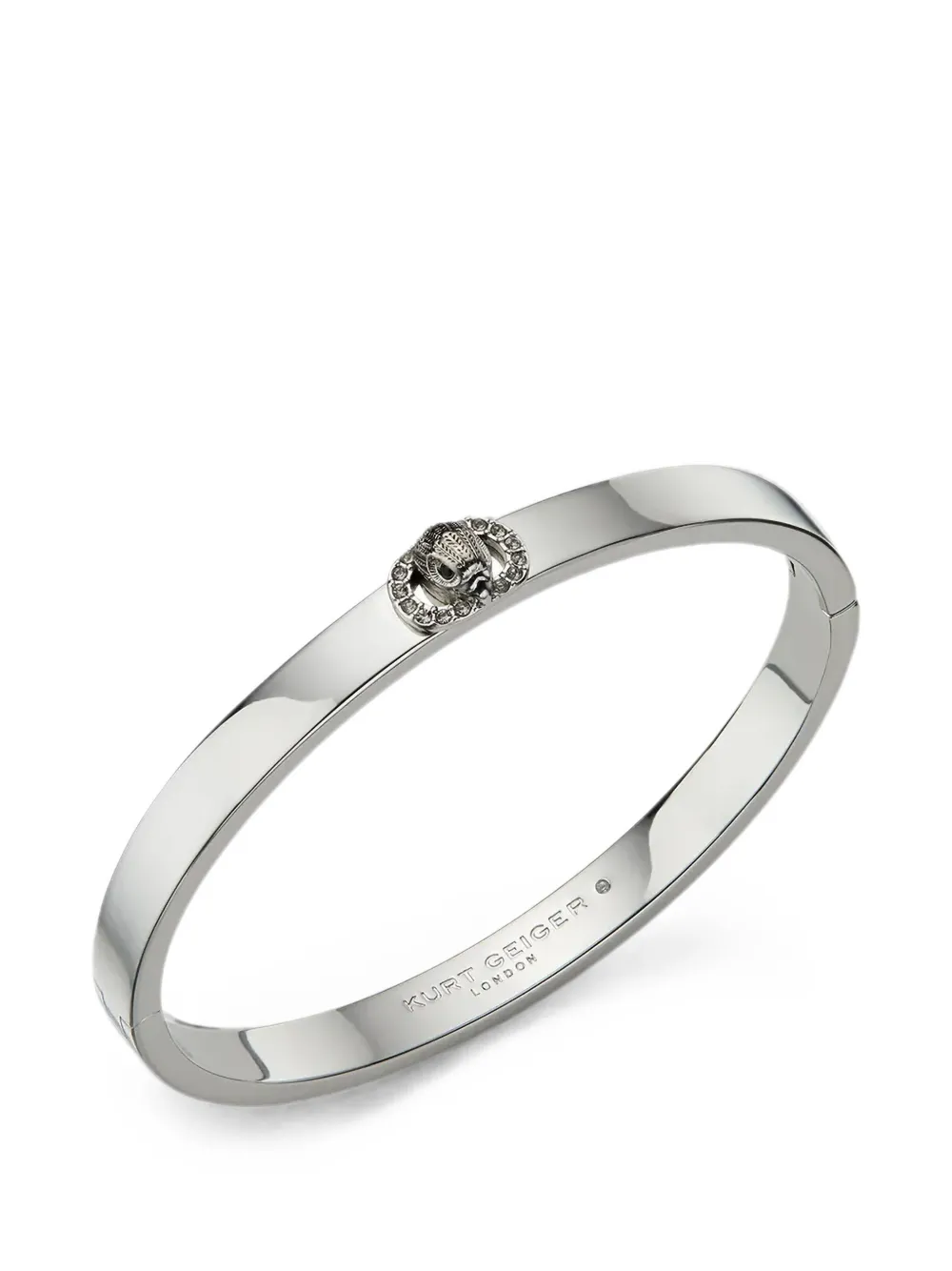 Kurt Geiger London Eagle Head crystal-embellishment bracelet - Silber