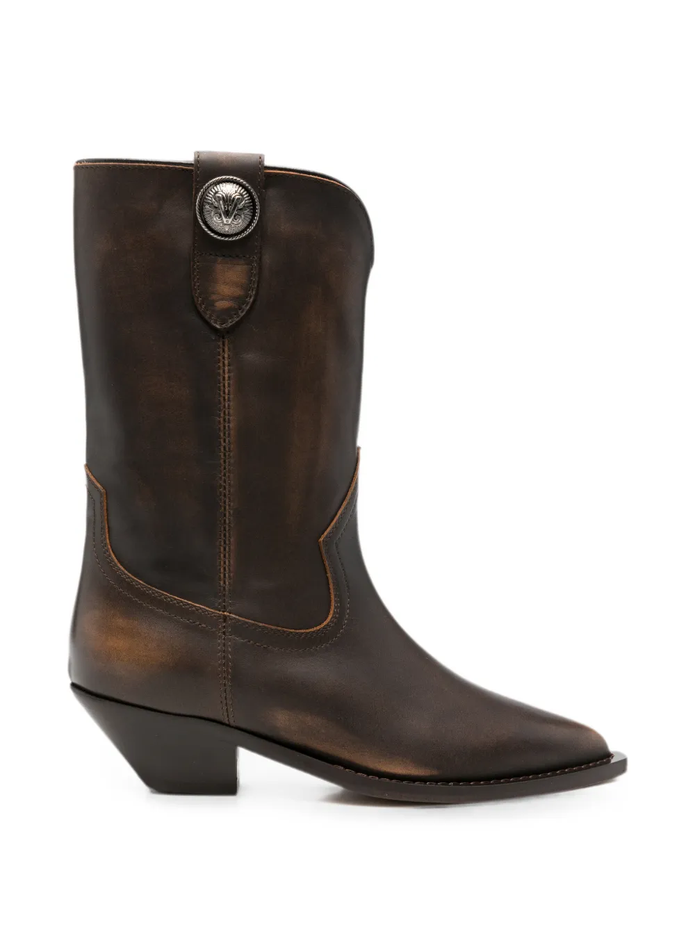 Via Roma 15 pointed-toe western-style boots Bruin