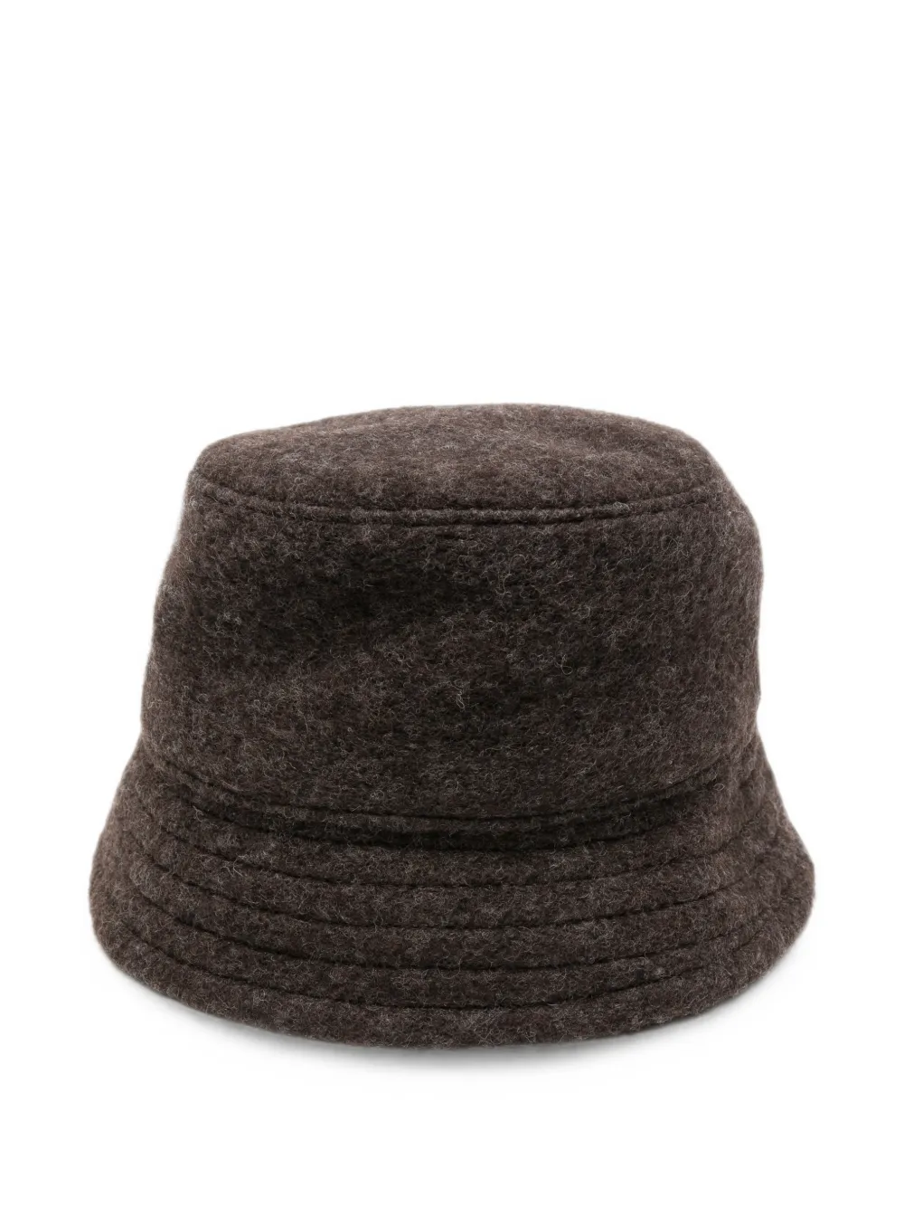 Ruslan Baginskiy logo-embroidered felt bucket hat Bruin