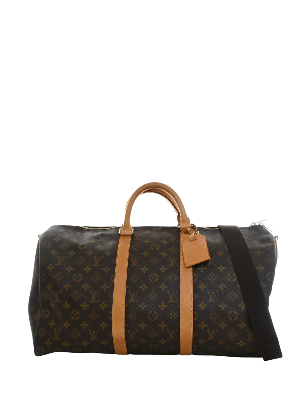 Louis Vuitton Pre-Owned 1997 Monogram Keepall Bandouliere 50 travel bag - Braun