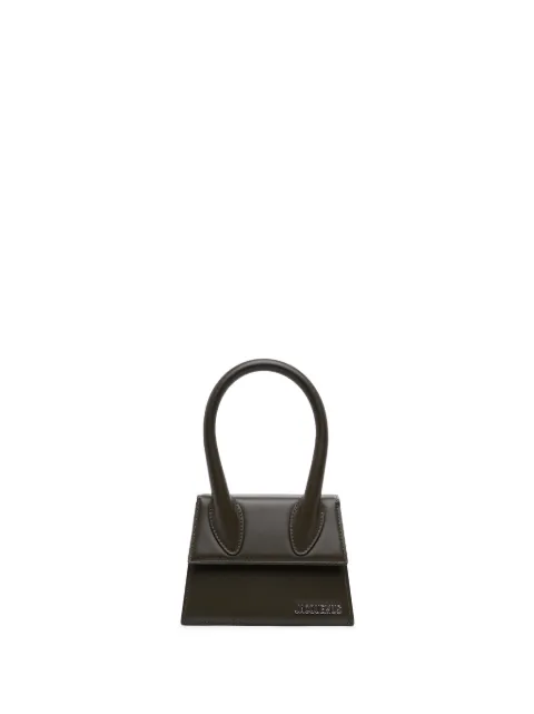 Jacquemus Pre-Owned 2023 Leather Le Chiquito Moyen satchel