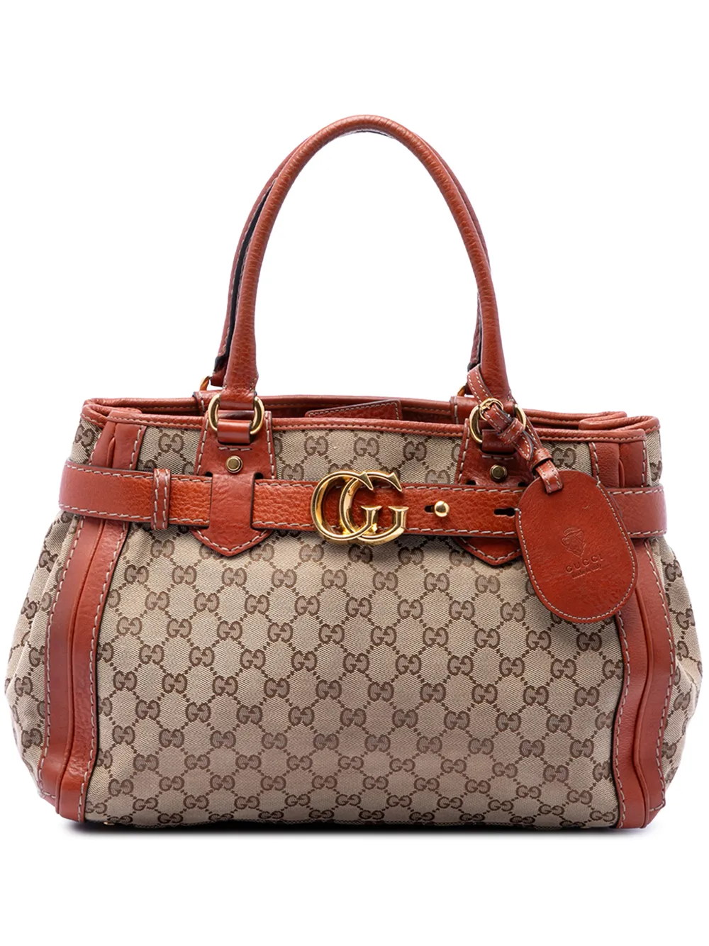 Gucci Pre-Owned 2016-2026 GG Canvas Running tote bag - Toni neutri