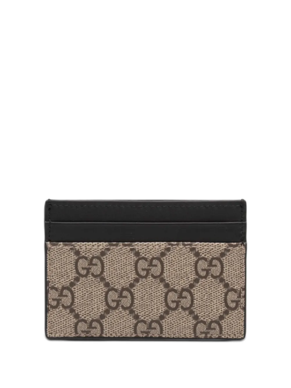 Gucci Pre-Owned 2000-2015 GG Supreme card holder - Toni neutri