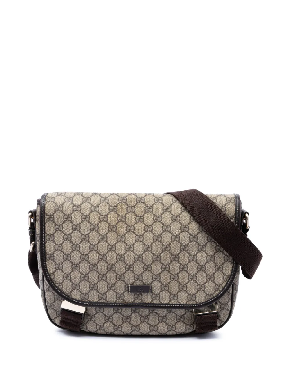 Gucci Pre-Owned 2016-2026 GG Supreme crossbody bag - Toni neutri