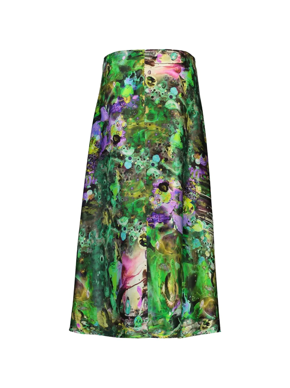 Peter Cohen Fuel midi-rok met abstracte print Groen