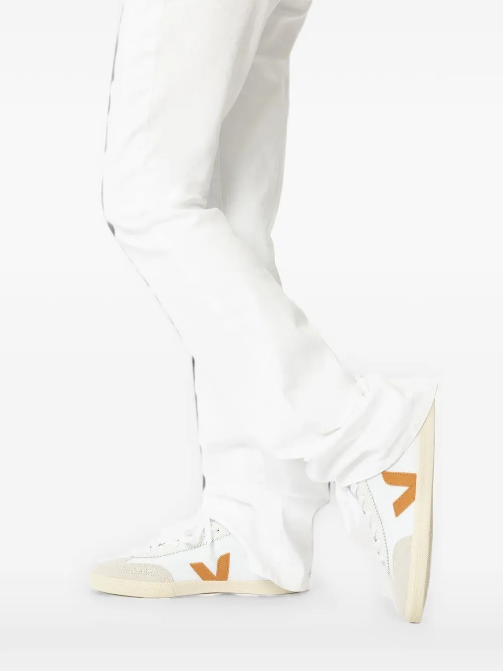 VEJA Volley canvas sneakers met wit nummer