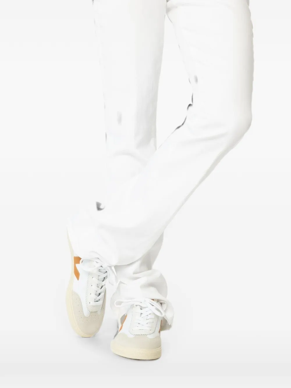VEJA Volley canvas sneakers met wit nummer
