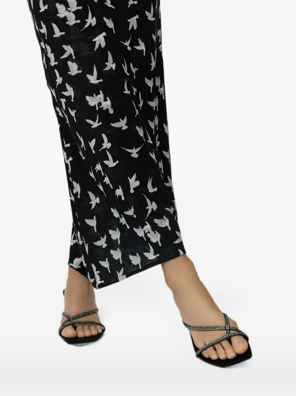 Jimmy Choo Etana 50 sandals Zwart