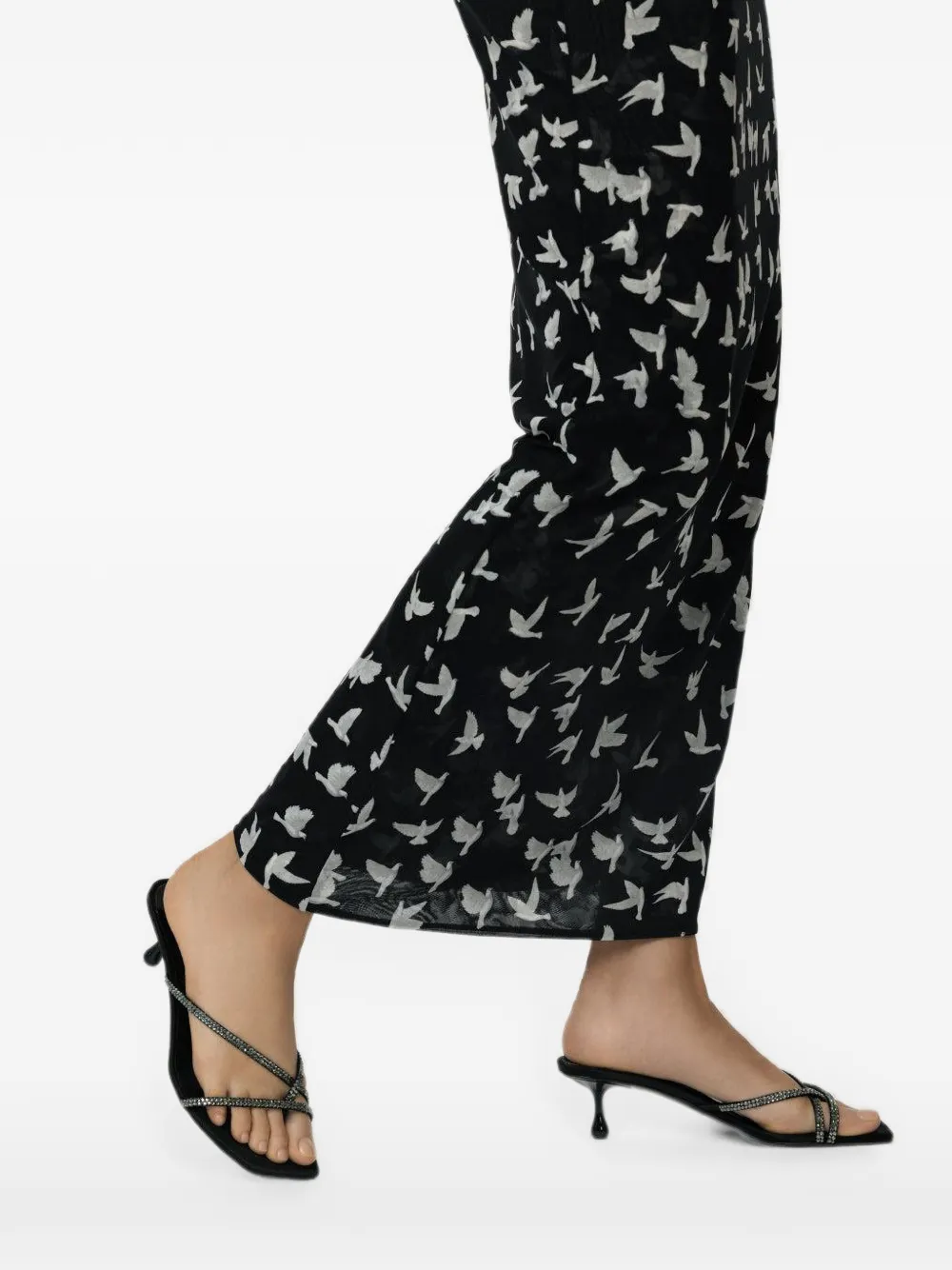 Jimmy Choo Etana 50 sandals Zwart