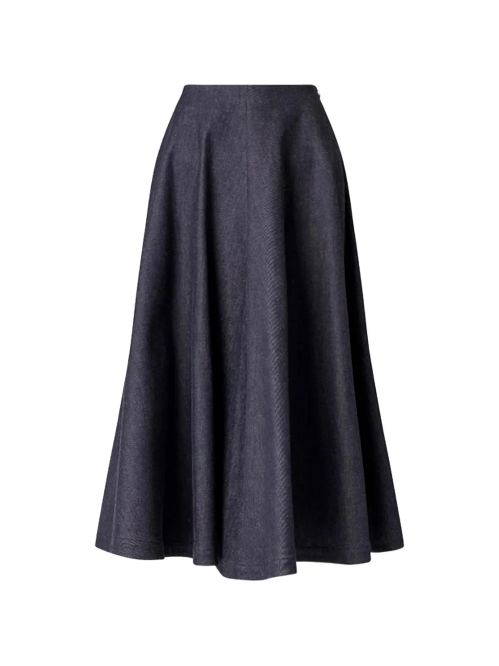 Altuzarra Varda Flared Midi Skirt in Blue, view 2