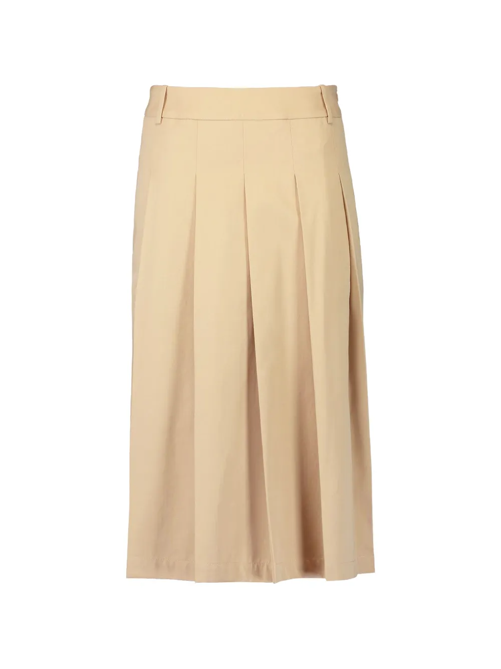 DMN Paris Jupe Sienna pleated midi skirt - Nude