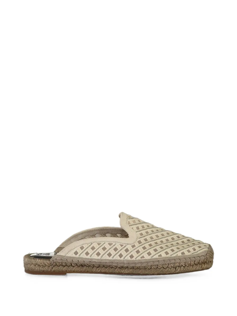 Brunello Cucinelli Monili espadrilles met borduurwerk Beige