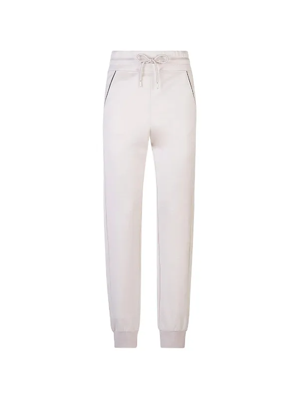 Eleventy Drawstring Track Pants in Neutrals