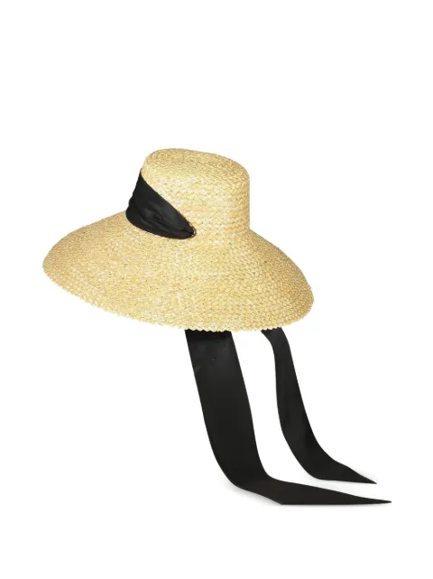 Eugenia Kim Mirabel ribbon-trim hat