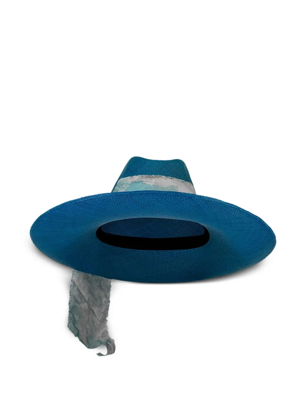 Artesands Clasico E wide-brim hat - Blu