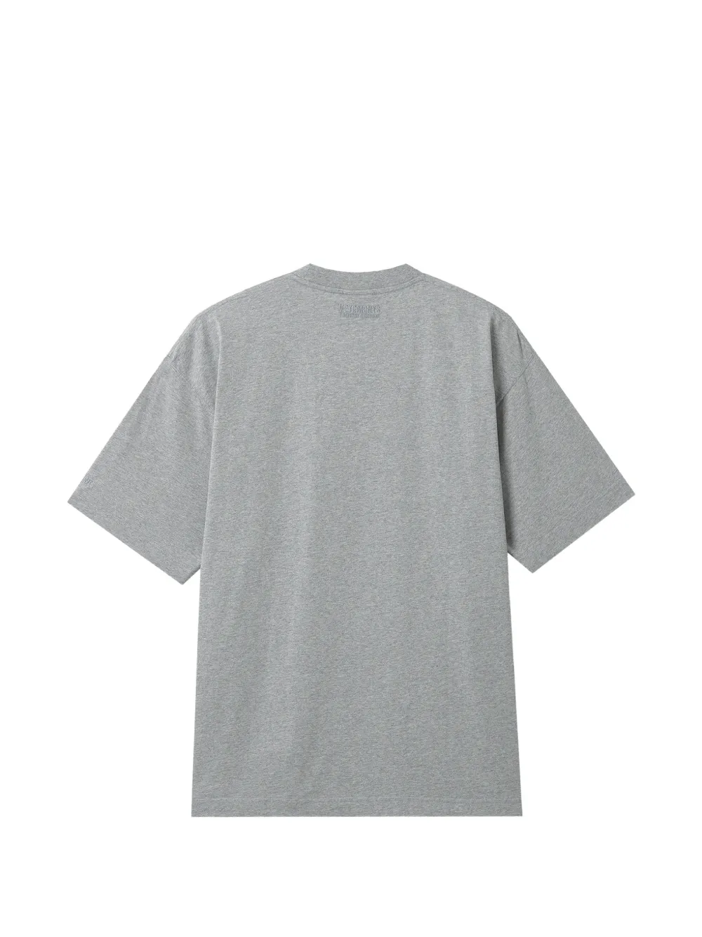VETEMENTS Oversized T-shirt met vlagprint Grijs
