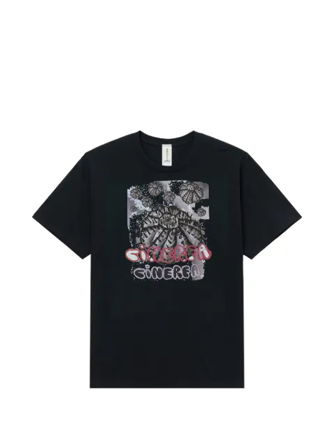 WESTFALL graphic-print layered-sleeve T-shirt