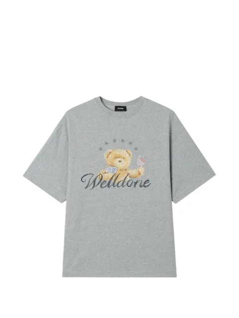 We11done graphic-print T-shirt