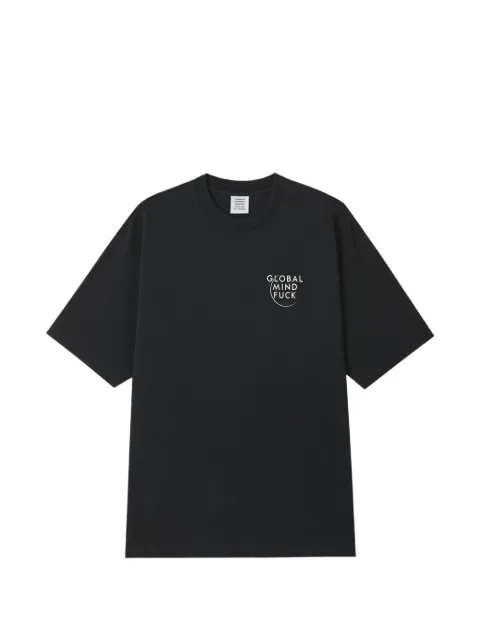 VETEMENTS slogan-print oversized T-shirt