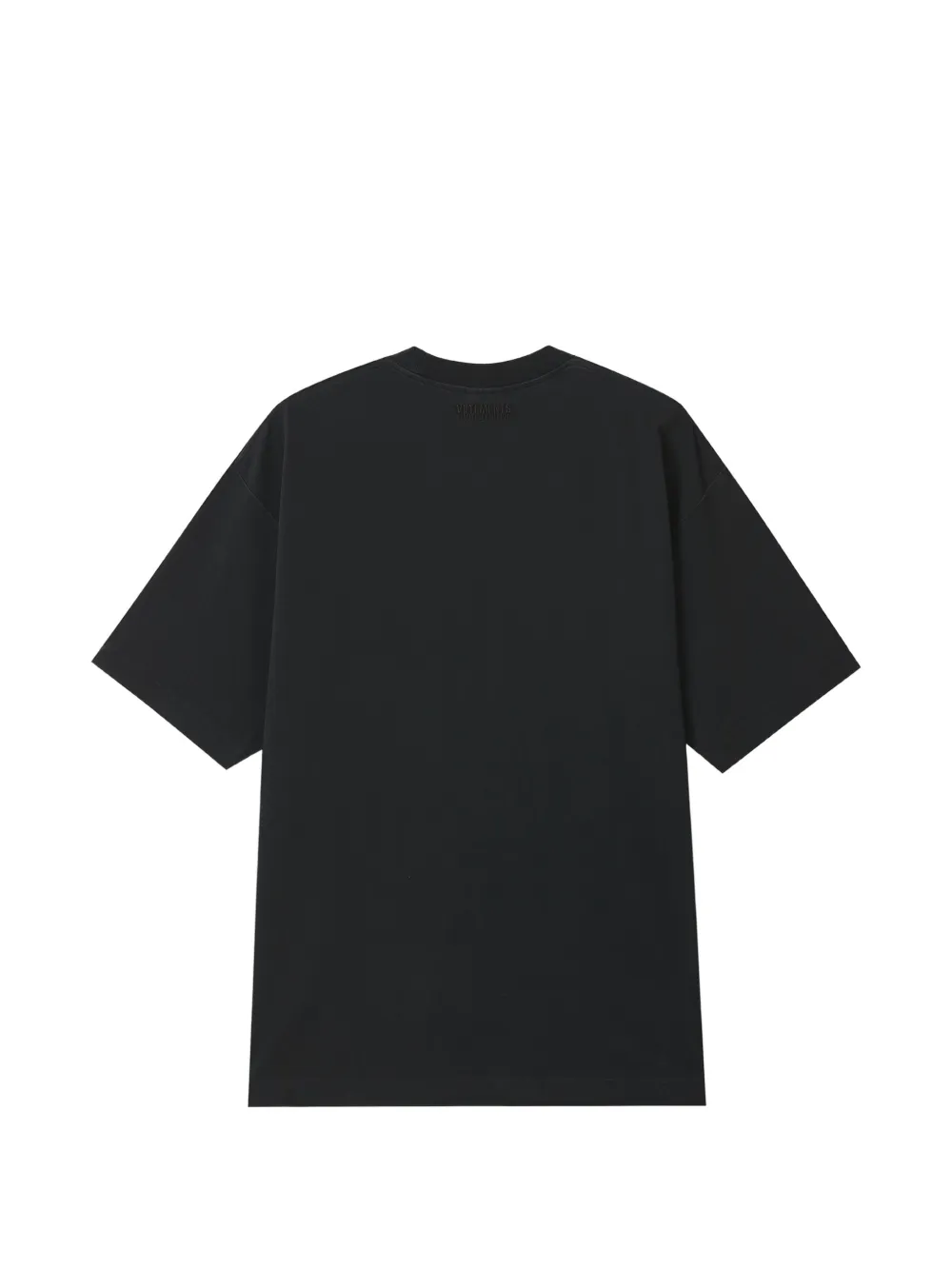 VETEMENTS T-shirt met tekst Zwart