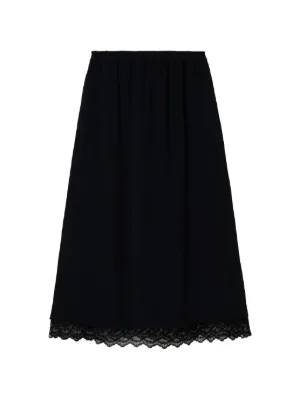 Noir Kei Ninomiya ラッフル スカート | ブラック | FARFETCH JP