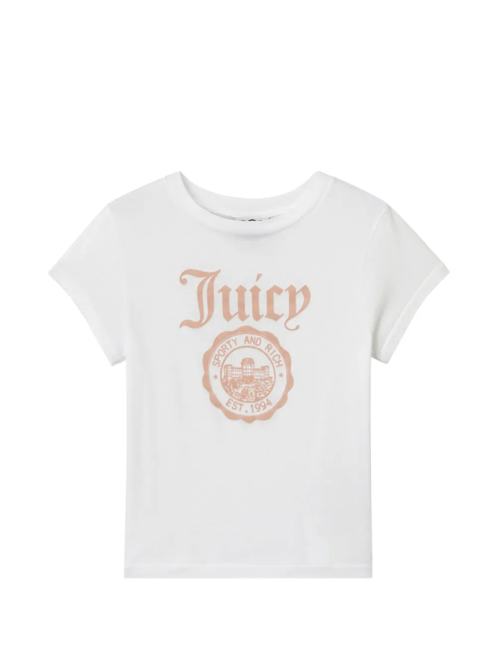 Sporty & Rich T-shirt con logo - Bianco