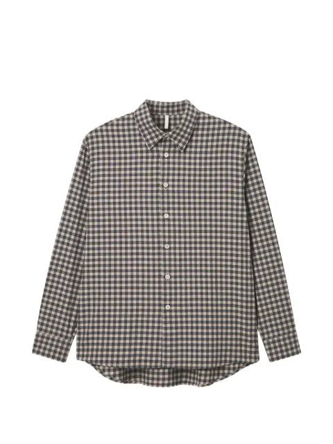 Sunflower camisa con cuadros estampados
