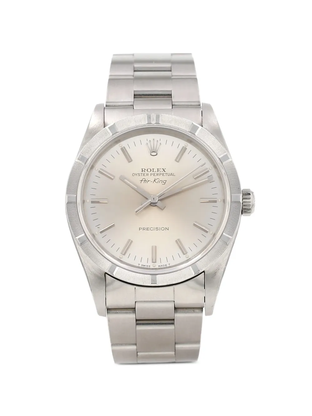 Rolex montre Air King 34 mm (1991) - Argent