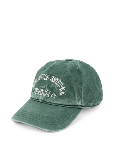 Golden Goose logo-embroidered baseball cap