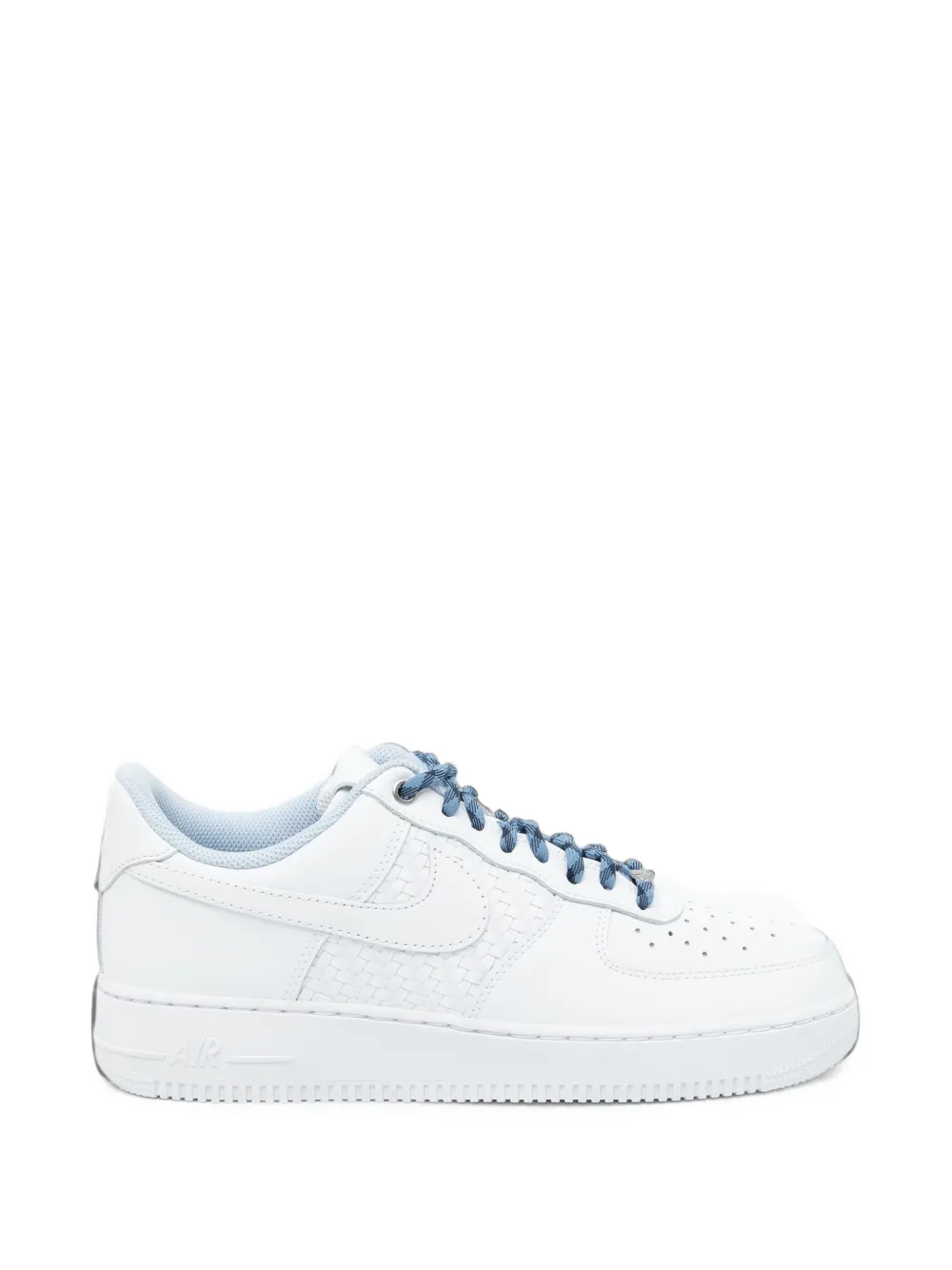 Nike Air Force 1 woven-panel sneakers - Weiß