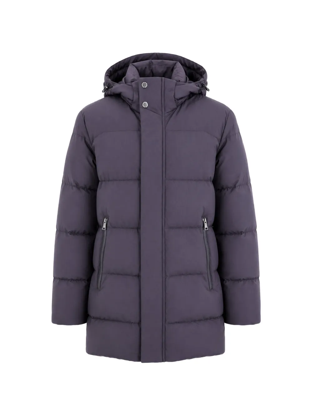 Paul & Shark quilted hooded jacket - Violett