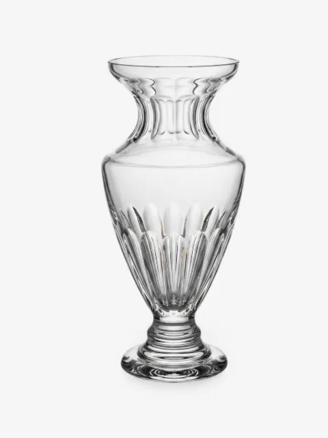 COLLEVILCA Tulipano fluted crystal vase