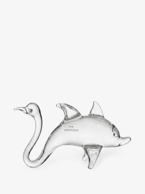 COLLEVILCA chimera dolphin-swan crystal statue