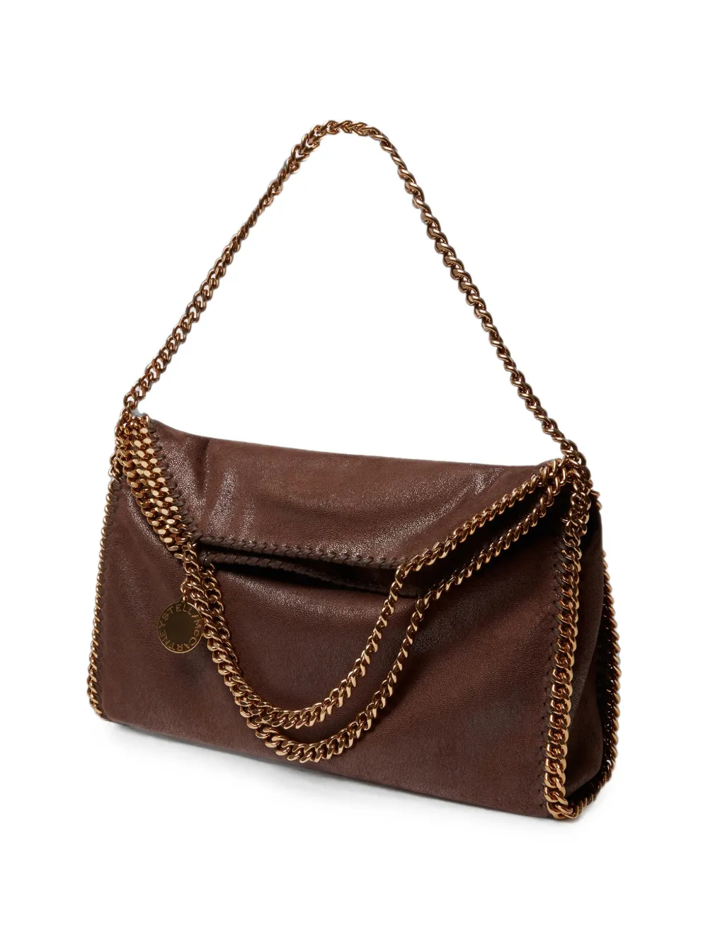 Stella McCartney Falabella shopper met stikselafwerking Bruin