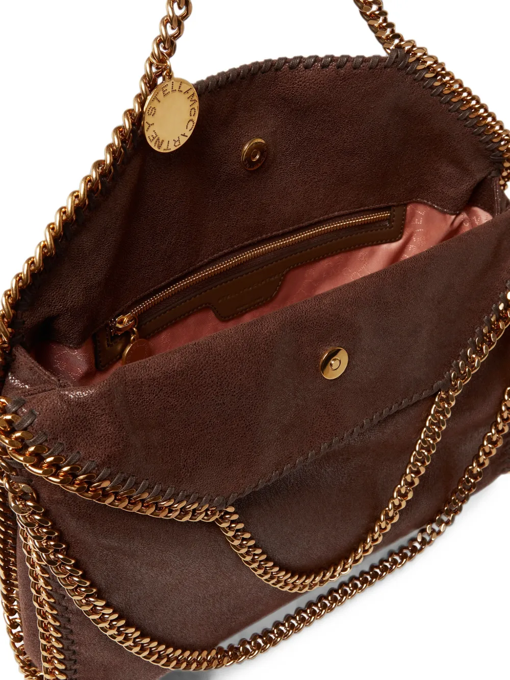 Stella McCartney Falabella shopper met stikselafwerking Bruin
