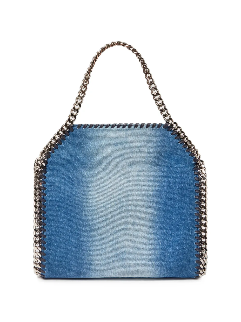 Stella McCartney Falabella denim mini-shopper Blauw