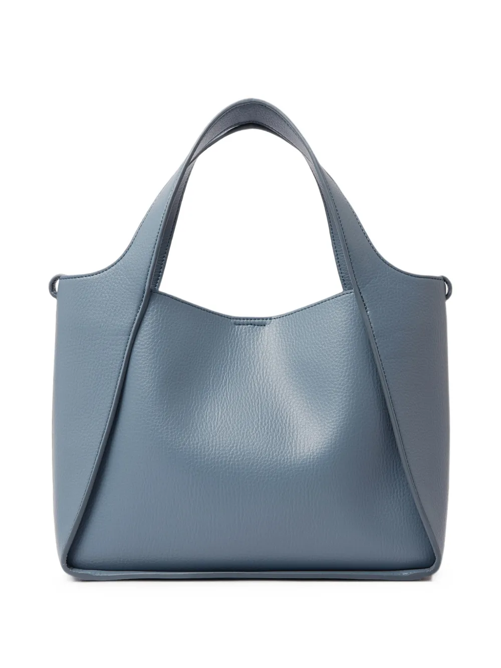 Stella McCartney Crossbody shopper met logo Blauw