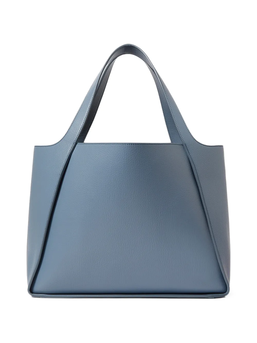 Stella McCartney Shopper met logo Blauw