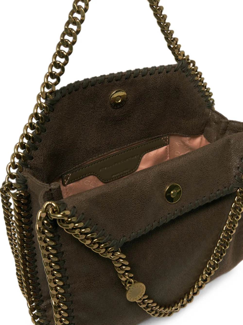 Stella McCartney Falabella mini shopper Bruin