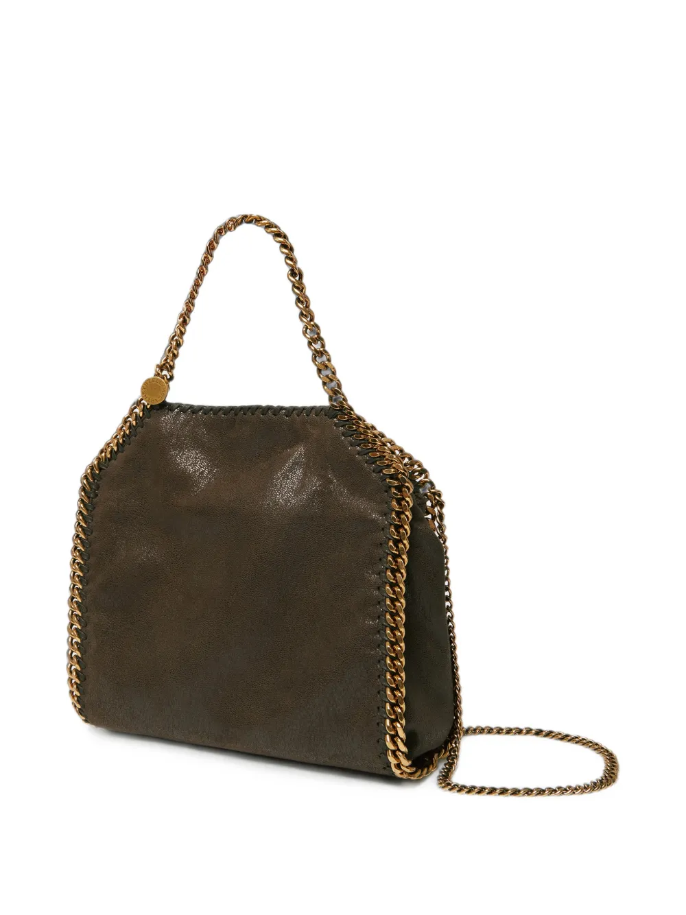 Stella McCartney Falabella mini shopper Bruin